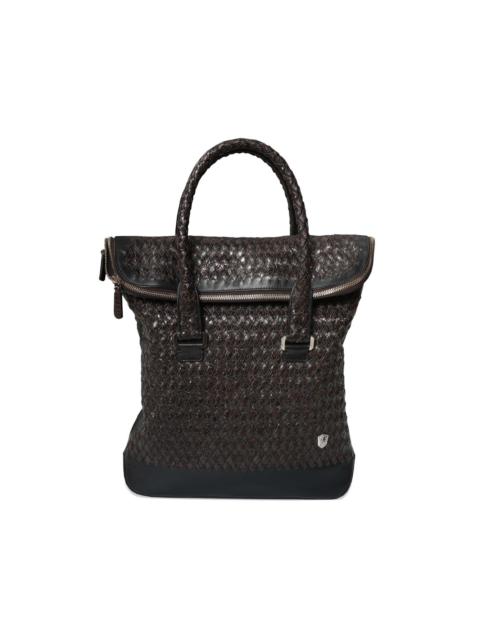 Tardini woven calfskin leather tote bag