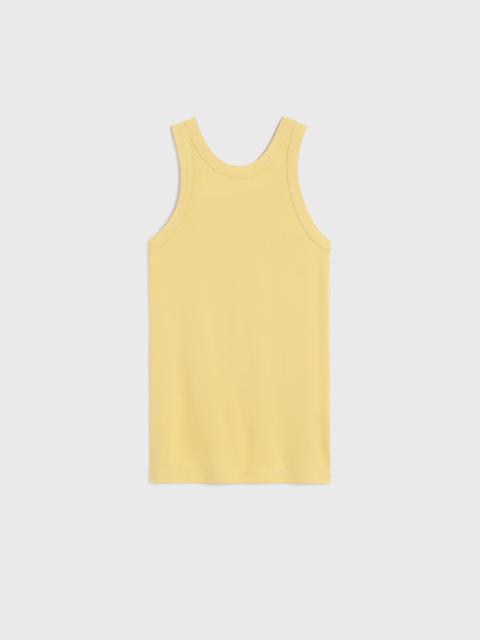 Fluid jersey tank cornsilk
