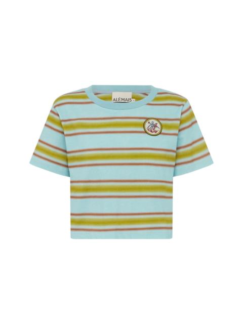 Rosanna Cropped Stripe Tee