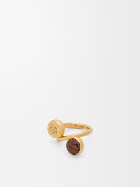 Anagram Pebble ring