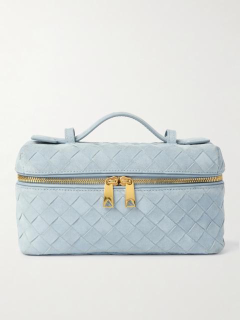 Bang Bang Vanity Mini Intrecciato Suede Tote