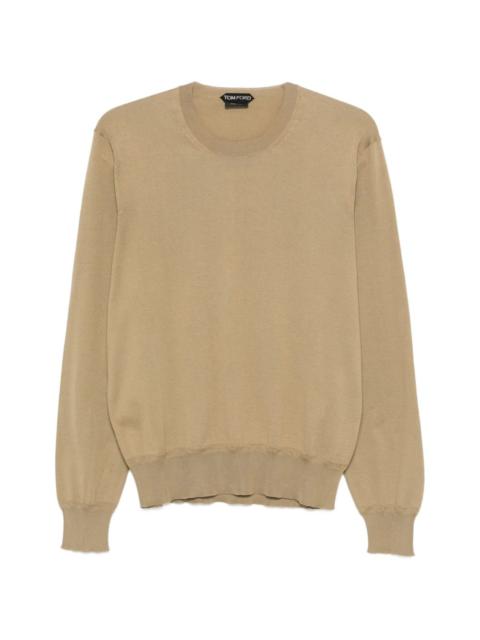 crewneck knitted sweater