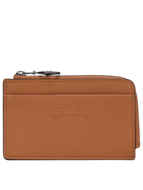 Le Pliage Xtra Card holder Cashew - Leather