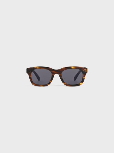 Black Frame 41 Sunglasses in Acetate