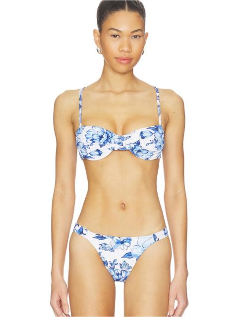 Porcelain Chita Underwire Bikini Top