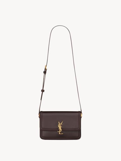 SOLFERINO MEDIUM SATCHEL IN SMOOTH LEATHER