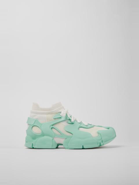 Light green caged sneakers