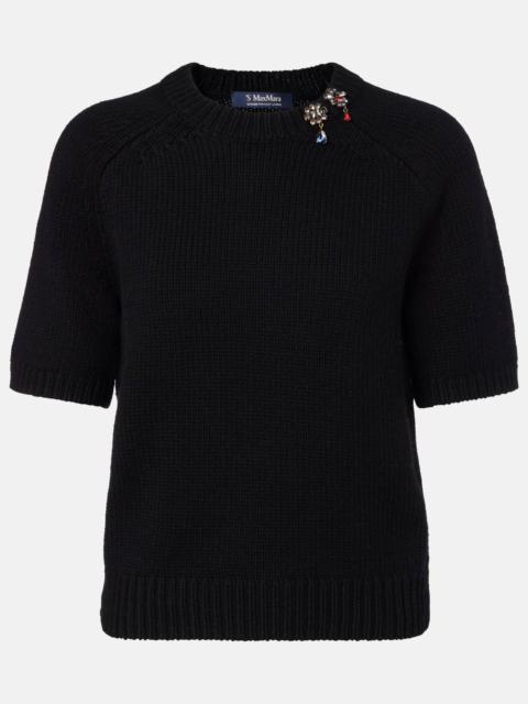 Pepli wool and cashmere top