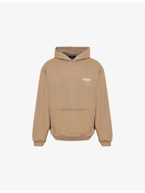 Represent Owner Club Script Cotton-Jersey Hoodie