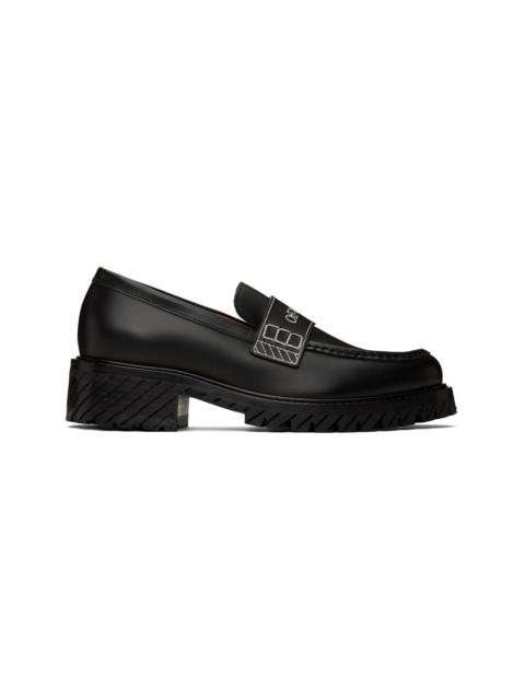 Black Combat Loafers
