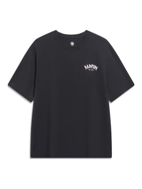 Li-Ning BadFive Graphic T-shirt 'Black' AHST289-2