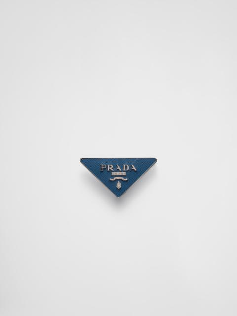 Saffiano belt buckle