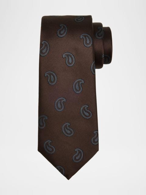Men's Jumbo Paisley Silk Tie