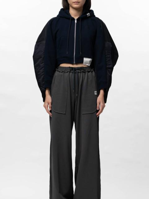 Front Back Combined Hooded Jacket