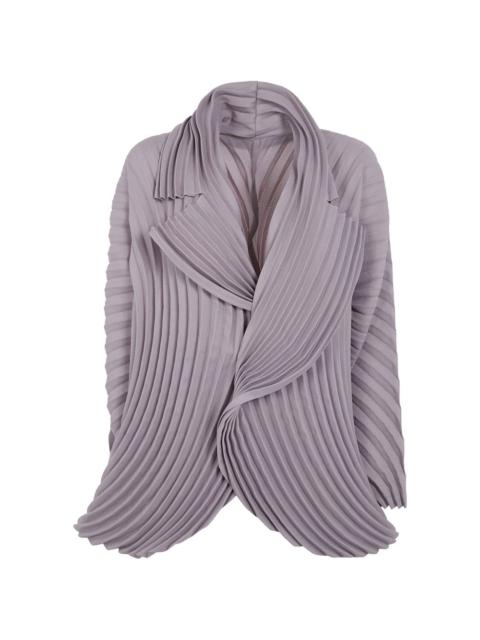 Circle pleated jacket