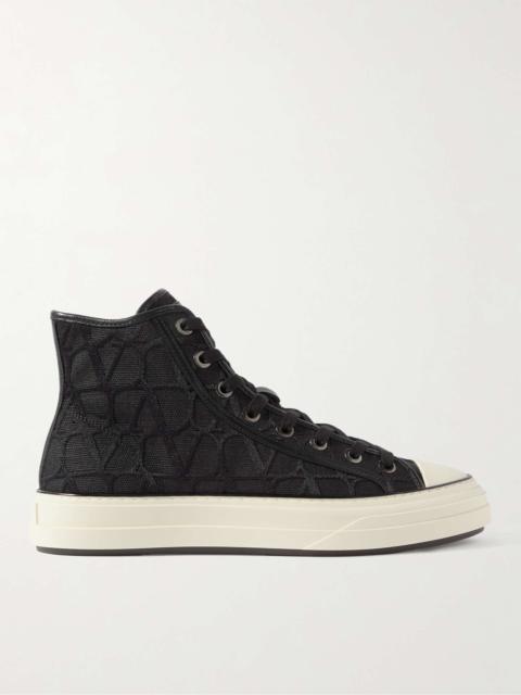 Toile Canvas High-Top Sneakers