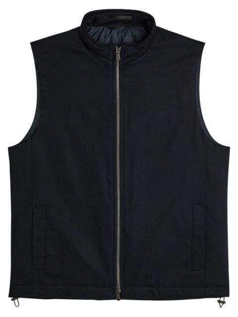 Sunspel Quilted Wool-blend Gilet