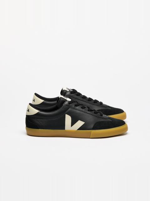 VOLLEY LEATHER BLACK PIERRE