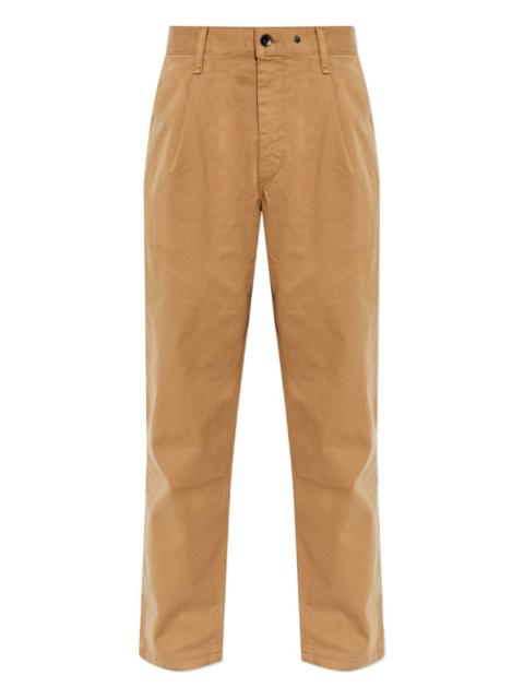 Evan pleated chino trousers