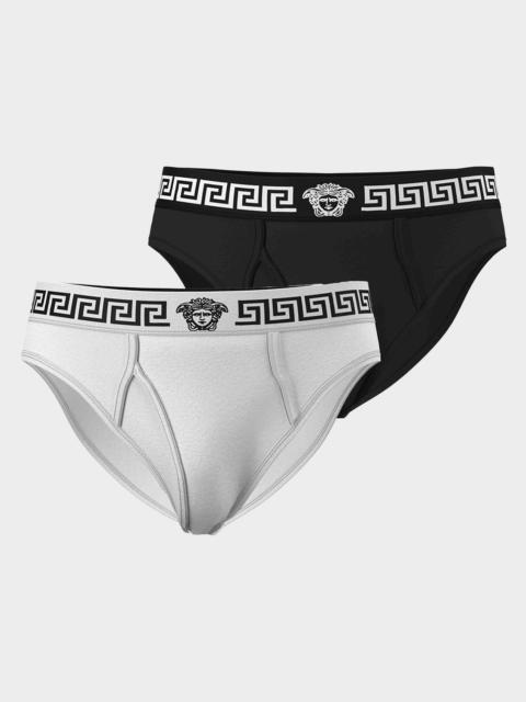 Men & apos;s Medusa La Greca 2-Pack Briefs