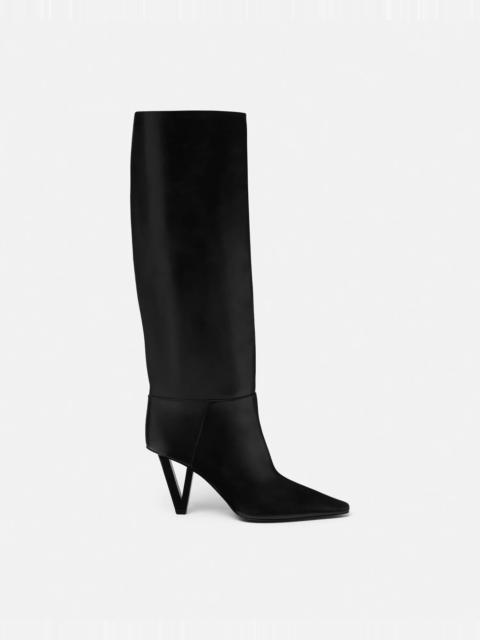 V2025 Leather Boots 85 mm