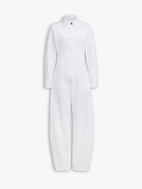 ROUND DENIM JUMPSUIT