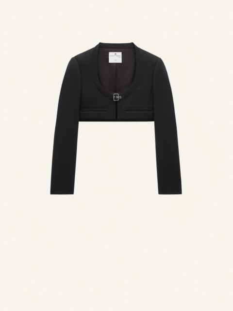 HOLISTIC TAILORED TWILL CROPPED JACKET