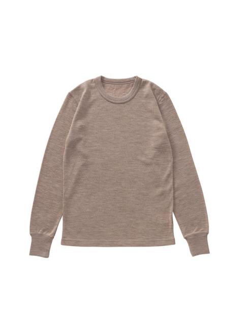 THERMAL CREW L/S (SUPERFINE) BEIGE