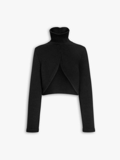 CASHMERE KNIT CUT-OUT JUMPER