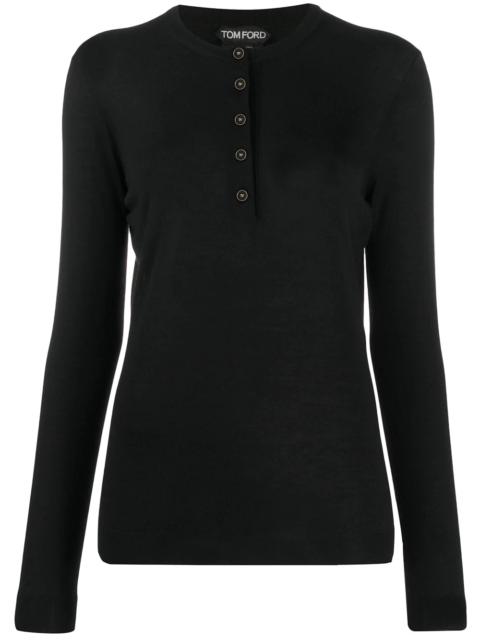 long sleeve polo shirt