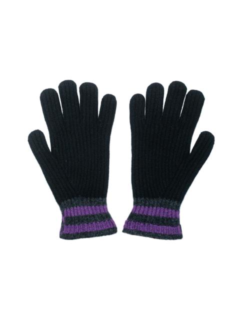 Love My Ribbed Gloves Black