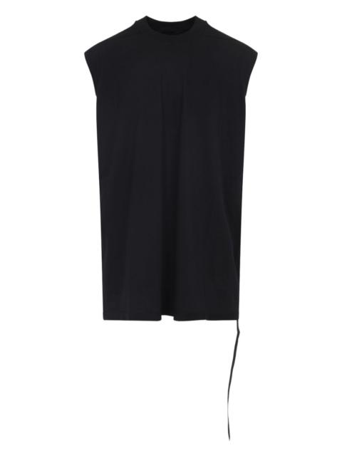 dropped-shoulder tank top