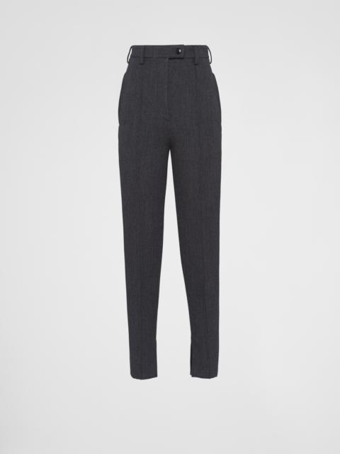 Stretch natté pants