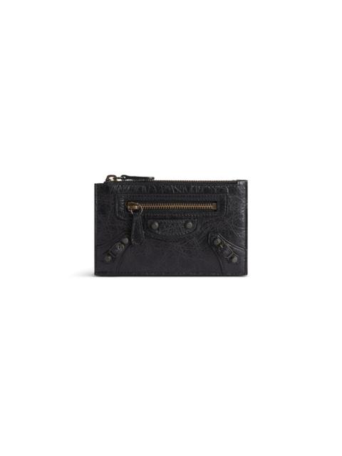 Women's Le City Long Coin And Card Holder in Black