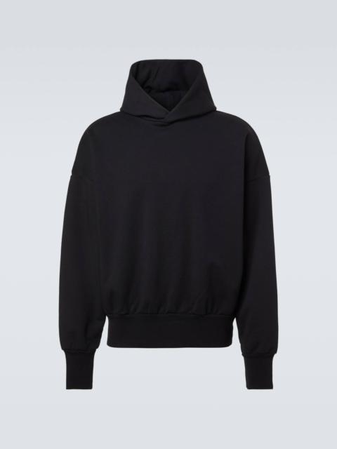 Cotton jersey hoodie