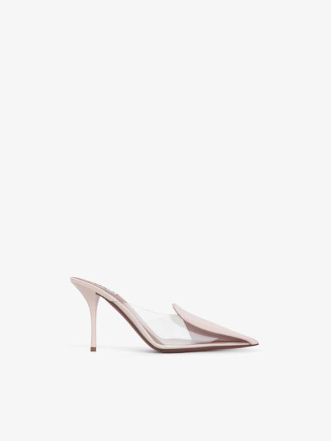 CŒUR ABSTRAIT MULES IN PATENT LEATHER