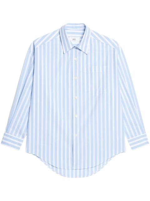 striped cotton shirt