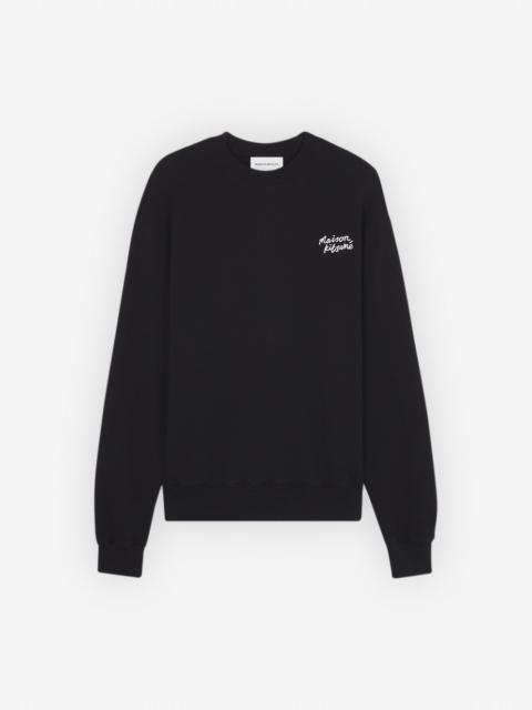 MAISON KITSUNE HANDWRITING COMFORT SWEATSHIRT
