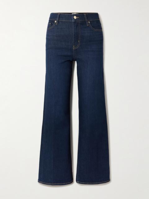 Le Slim Palazzo High-rise Wide-leg Jeans