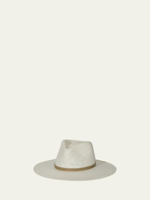 Jude Packable Straw Fedora