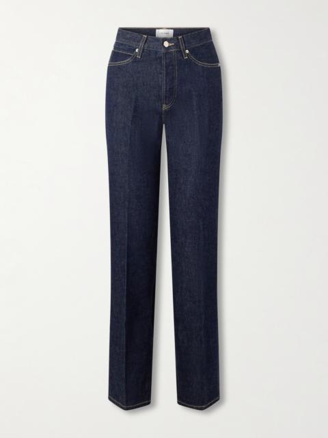 The Vertical High-rise Straight-leg Jeans