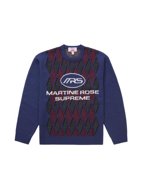 Supreme Martine Rose Sweater Blue