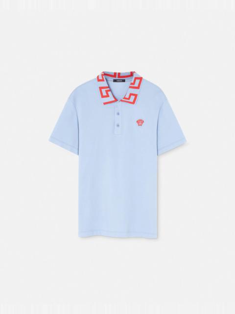 Medusa Greca Polo Shirt