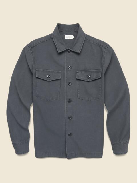 Surplus Shirt - Faded Black Sateen