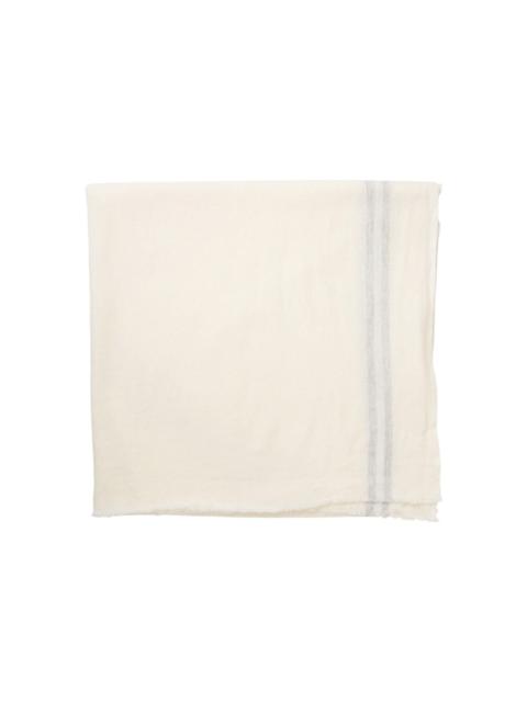 x William Welstead stripe-detail scarf