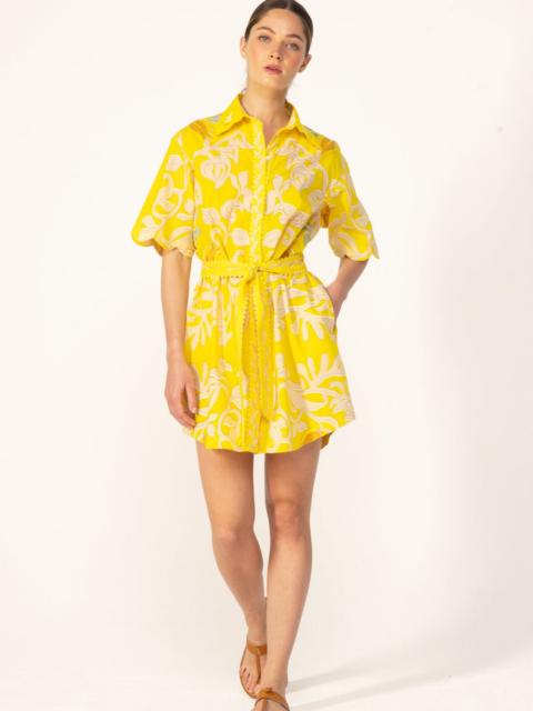 Mini Dress Wes - Yellow Ritual