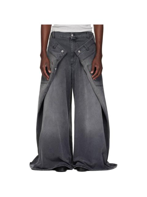 Gray Maxi x Maxi x Maxi Jeans