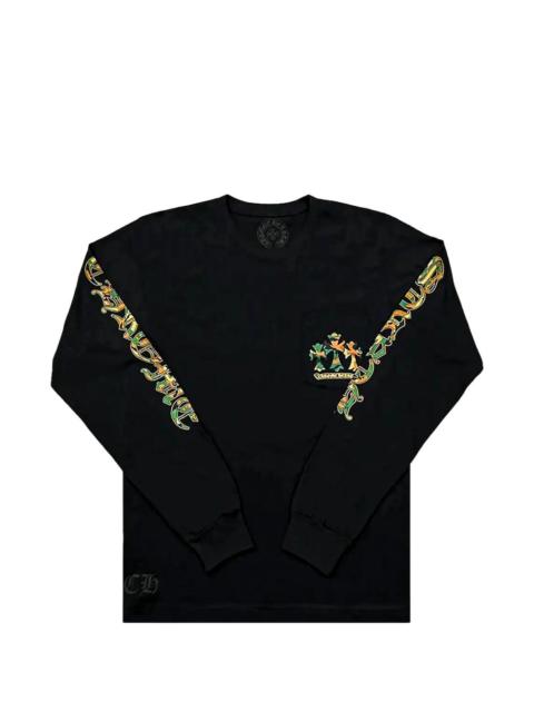 horseshoe camo long-sleeve sweatshirt