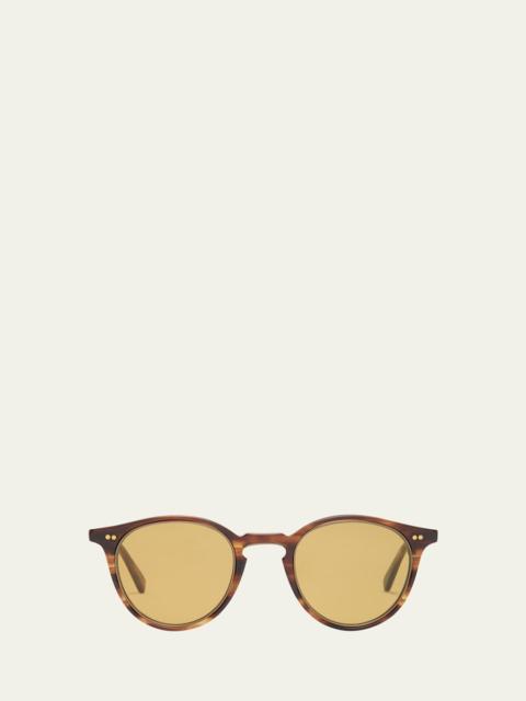 Men's Marmont II Acetate Round Sunglasses