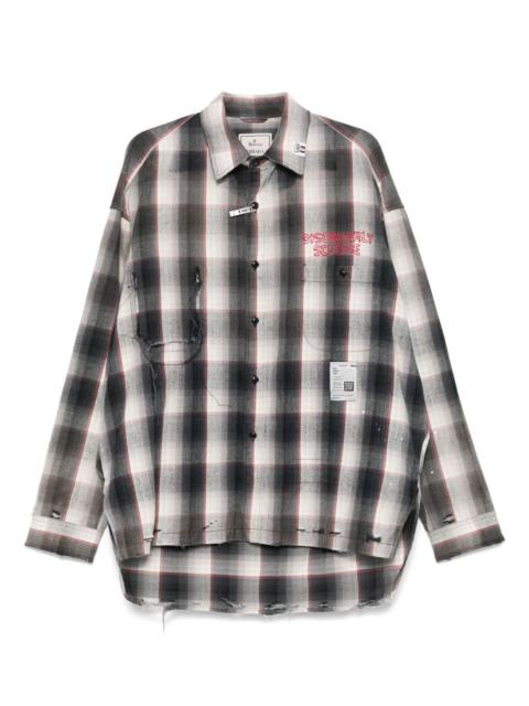 checked shirt